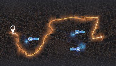 Taksiye bin. GPS haritası, ev sahibi. Şehrin detaylı manzarası. Sürücü için yolcu konumu paylaşımı. Şehrin tepesi