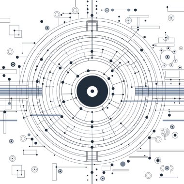 Büyük veri görselleştirme konsept vektörü. Birbirine bağlı çizgiler ve noktalar üzerinde küre çerçevesi. Dijital bilgi istatistiksel yöntemler yenilikçi görsel konsept. Büyük veri grafik yapısı. Görsel bilgi karmaşıklığı. Karmaşık veri iplikleri grafiği. Sosyal ağ
