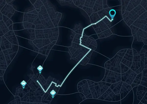 Taksiye bin. Sürücü için yolcu konumu paylaşımı. GPS haritası, ev sahibi. Şehrin detaylı manzarası. Şehir manzarası. Çevrimiçi navigasyon. Çeyrek konut binaları. Düzenlenebilir vektör illüstrasyonu
