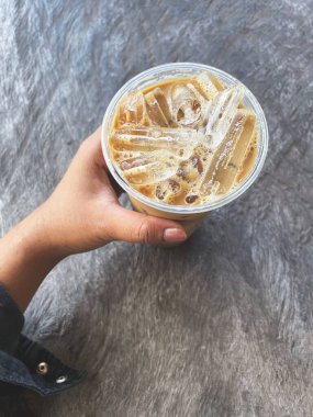 Buzlu kahvenin selfie 'si.