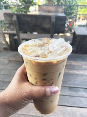 Buzlu kahvenin selfie 'si.