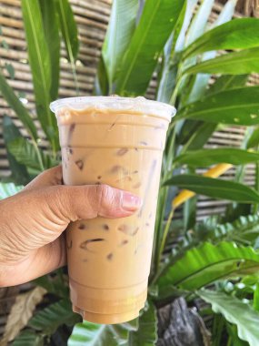 Buzlu kahvenin selfie 'si.