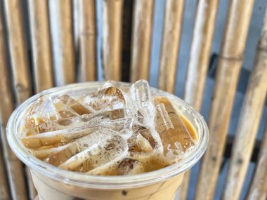 Buzlu kahve bir yakın çekim