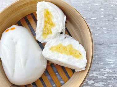 Steam buns dim sum Chinese food