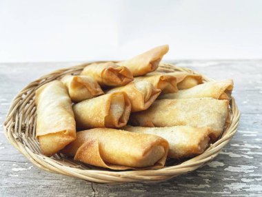 Spring rolls snack Chinese food