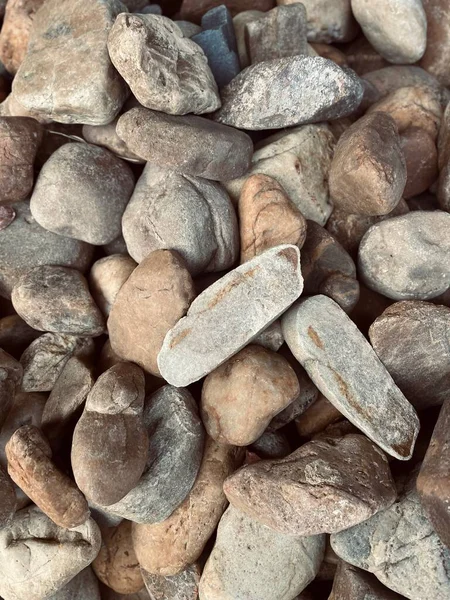 Piedras Marrones Textura Fondo — Foto de Stock