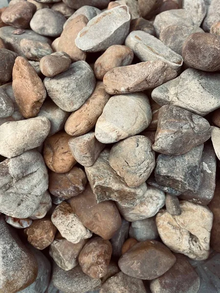 Brown Pedras Textura Fundo — Fotografia de Stock