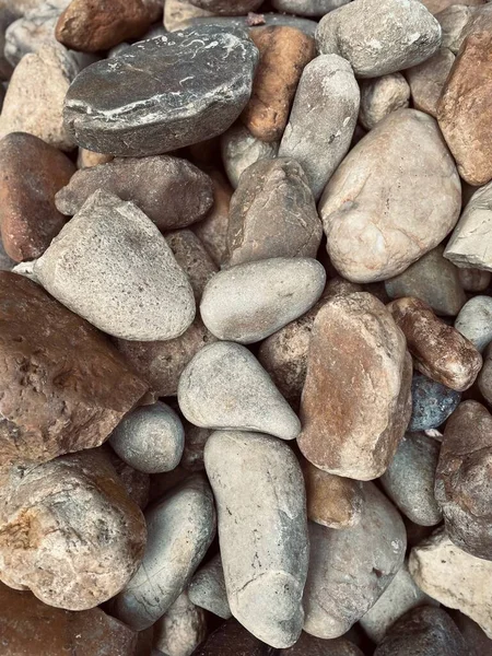 Piedras Marrones Textura Fondo —  Fotos de Stock