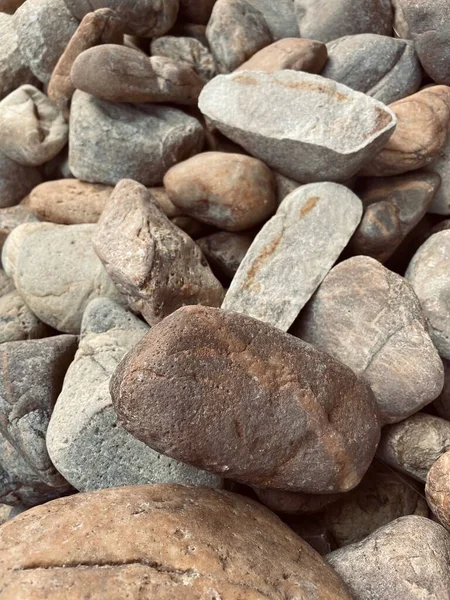 Текстура Коричневых Камней Фон — стоковое фото