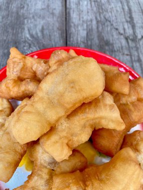 Çin yemeğinin kahvaltısı.