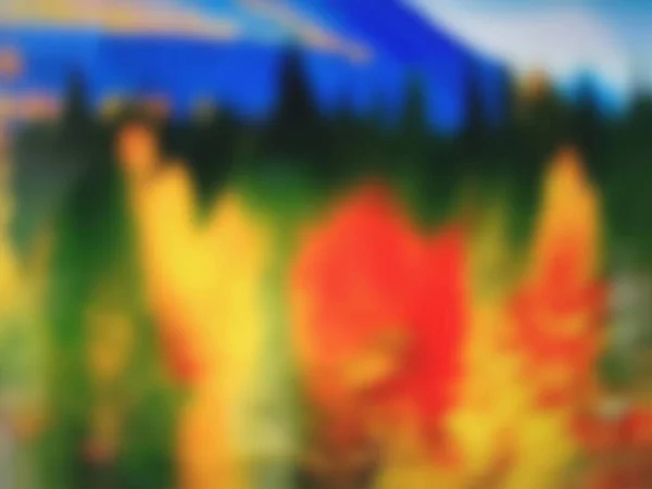 Verschwommene Natur Waldbrand — Stockfoto