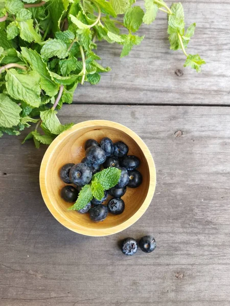 Blueberry Fruit Bowl — Stock Photo, Image