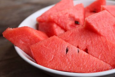 Karpuz yaz meyvesini kapat.
