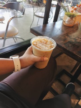 Buzlu kahvenin selfie 'si.