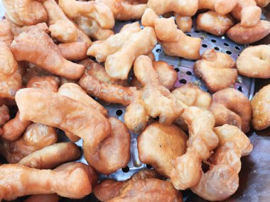 Çin yemeğinin kahvaltısı.