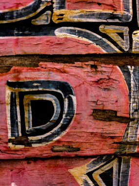 Eski kırmızı ve kahverengi arkaplan veya doku