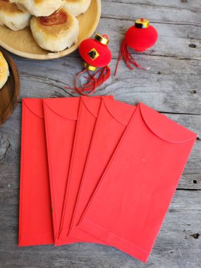 Çin yeni yılı kırmızı zarf