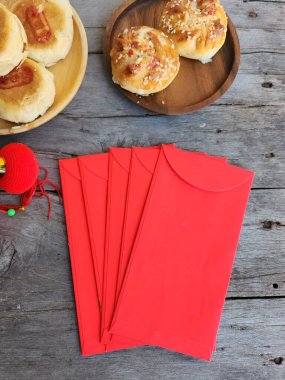 Çin yeni yılı kırmızı zarf