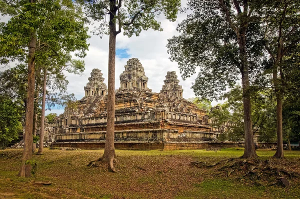 Ancient Khmer Temple Complex Angkor Wat Cambodia — стоковое фото