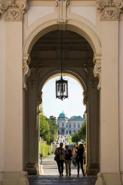 Avusturya Viyana Belvedere Sarayı Giriş Kapısı — Stok fotoğraf
