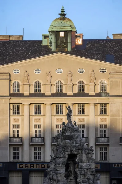 Grandezza Hotel Architektonisches Meisterwerk Brno Tschechische Republik — Stockfoto