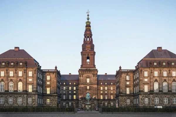 Королівський Палац Крістіансборг Копенгагені Данія — стокове фото