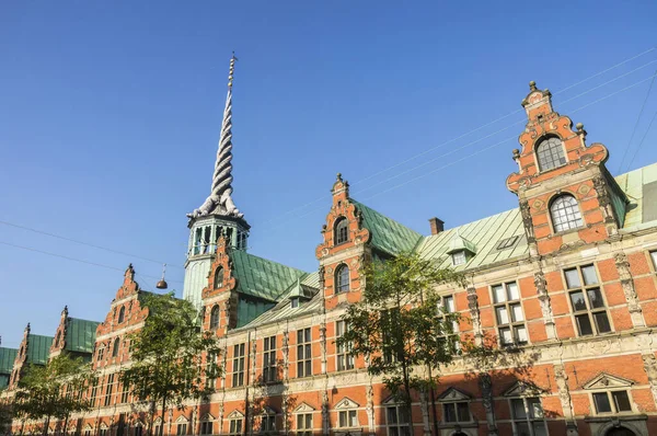 Стара Будівля Фондовій Біржі Копенгагені Данія — стокове фото