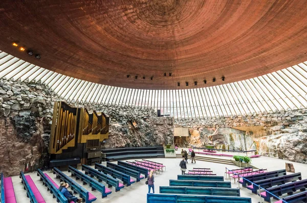 Helsinki, Finlandiya 'daki Temppeliaukion Kilisesi