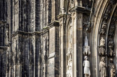 Köln 'deki Gotik Katedral, Kuzey Ren-Vestfalya, Almanya