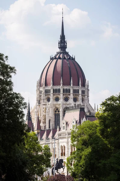 Hungarian Parliament Building dome in Budapest, Hungary