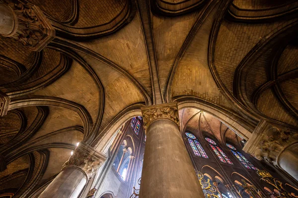 İç Notre Dame Katedrali Paris, Fransa