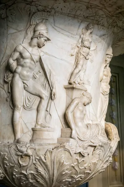 Detail Einer Antiken Griechischen Statue Den Uffizien Florenz Italien — Stockfoto