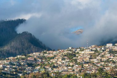 Portekiz, Madeira Adası 'ndaki Funchal Manzarası