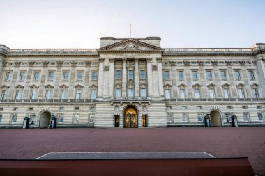 Buckingham Sarayı Londra, İngiltere 'de cephe