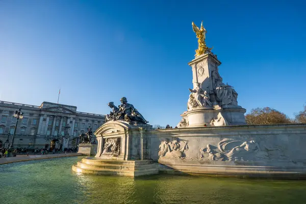 Victoria Memorial and Buckingham Palace in London, United Kingdom