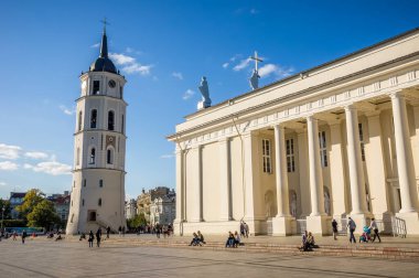 Vilnius, Litvanya 'daki Vilnius Katedrali.
