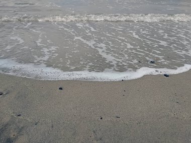 Costa Daurada, İspanya 'dan tipik tatil yeri (Cambrils, Salou).