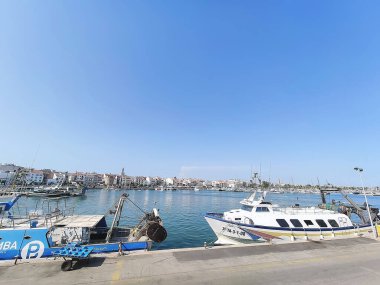 Costa Daurada, İspanya 'dan tipik tatil yeri (Cambrils, Salou).