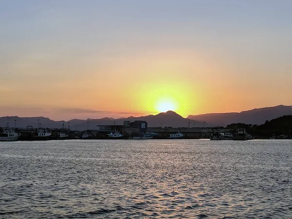 Costa Daurada, İspanya 'dan tipik tatil yeri (Cambrils, Salou).