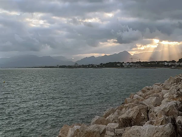 stock image Costa Daurada, typical holidays place from Spain (Cambrils, Salou).