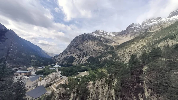 Пантікоса Маленьке Гірське Місто Іспанії — стокове фото