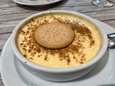 Lezzetli Muhallebi 'nin yakın görüntüsü