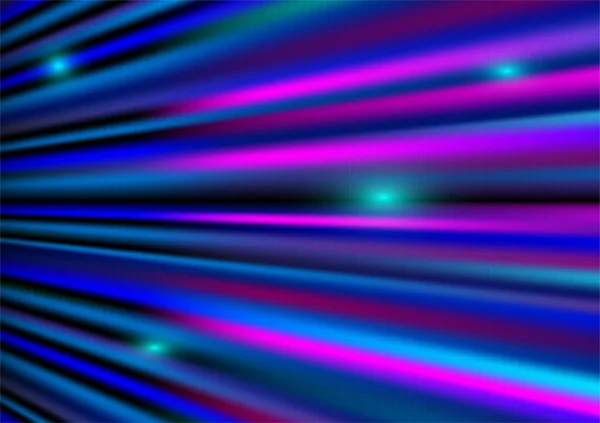 Absztrakt Technológia Futurisztikus Vektor Háttér Neon Fények Hatása Fényes Csíkos — Stock Vector