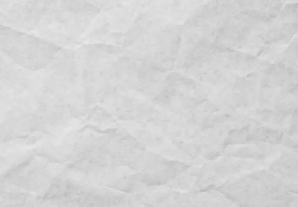 Beyaz Buruşmuş Kağıt Yaprağının Kağıt Dokusu Arka Planı — Stok fotoğraf