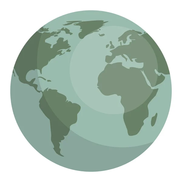 Πλανήτης Σχεδιασμός Γης Για Την Ημέρα Της Γης Εθνική Ημέρα — Διανυσματικό Αρχείο