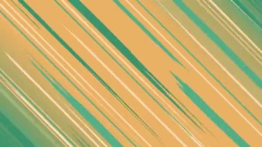 Çizgi film hız çizgileri arka planı. Çapraz çizgiler hareket ediyor anime tarzı yeşil sarı renk