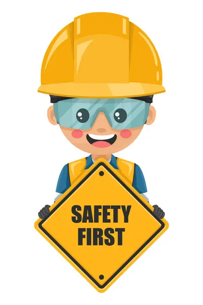 Immagini vettoriali stock di Safety cartoons | Depositphotos