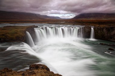 Godafoss şelalesi - uzun soluklu versiyonu, İzlanda