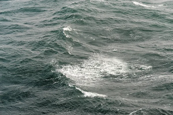 Сцена Бурного Моря Крупный План Волны Балтийском Море — стоковое фото