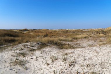 Sankt Peter Tarikatı, Kuzey Almanya 'daki kum sahası üzerine panoramik manzara